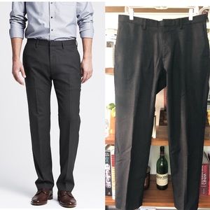 Banana Republic Tailored Slim Fit Wool Dress Pant
